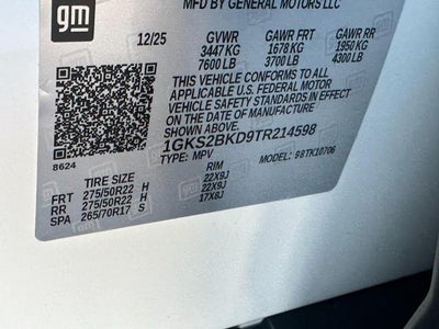 2026 GMC Yukon Elevation