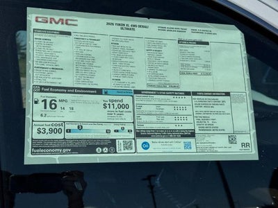 2026 GMC Yukon XL Denali Ultimate