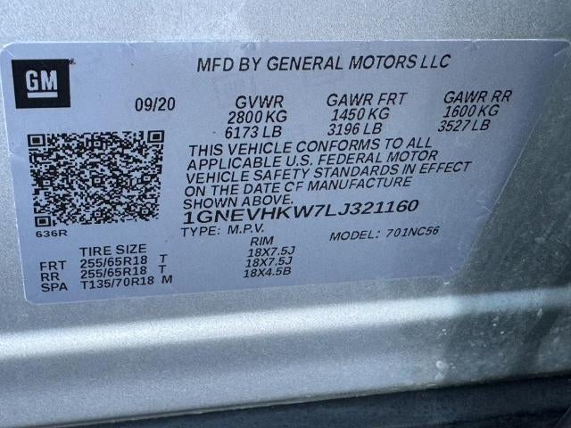 2020 Chevrolet Traverse LT Leather