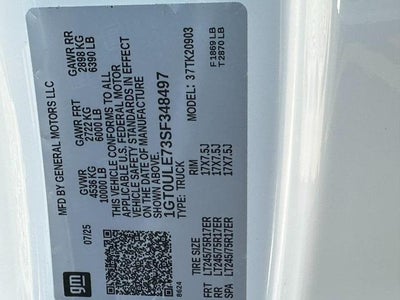 2025 GMC Sierra 2500 HD Pro