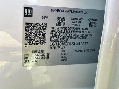 2025 GMC Sierra EV Extended Range Denali