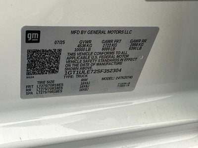 2025 GMC Sierra 2500 HD Pro