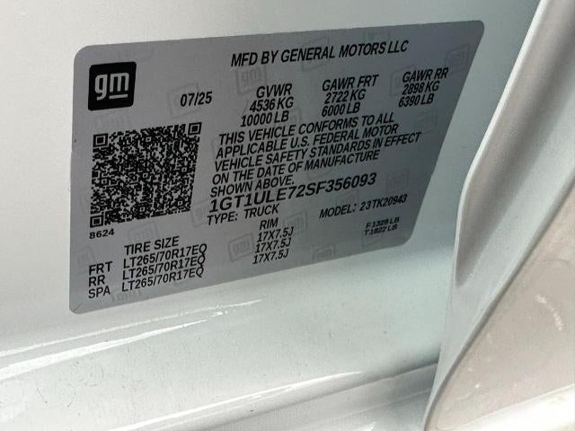 2025 GMC Sierra 2500 HD Pro