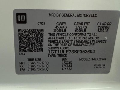 2025 GMC Sierra 2500 HD Pro