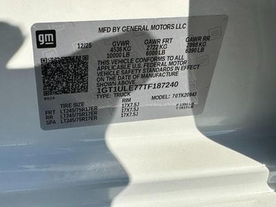 2026 GMC Sierra 2500 HD Pro