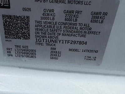 2026 GMC Sierra 2500 HD SLT
