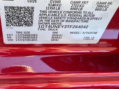 2026 GMC Sierra 2500 HD SLT