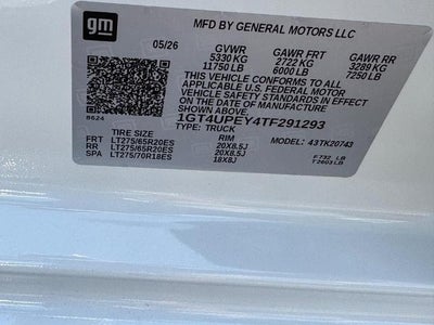 2026 GMC Sierra 2500 HD AT4