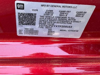 2026 GMC Sierra 2500 HD AT4