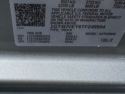 2026 GMC Sierra 3500 HD AT4