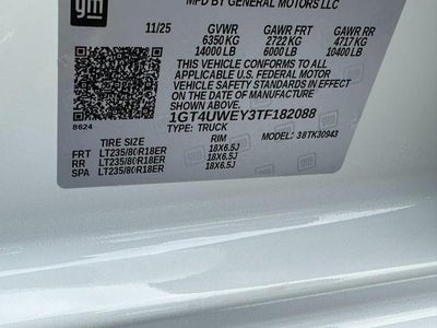 2026 GMC Sierra 3500 HD Denali DRW