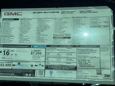 2024 GMC Canyon AT4X