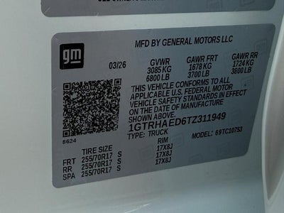 2026 GMC Sierra 1500 Pro