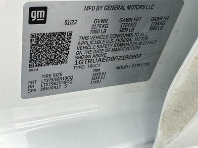 2023 GMC Sierra 1500 Pro