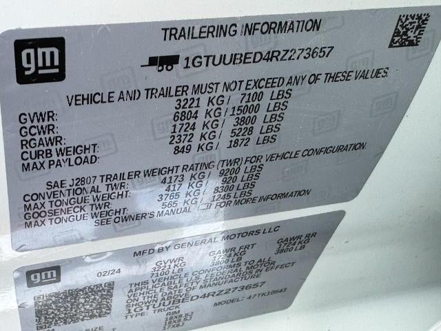 2024 GMC Sierra 1500 SLE