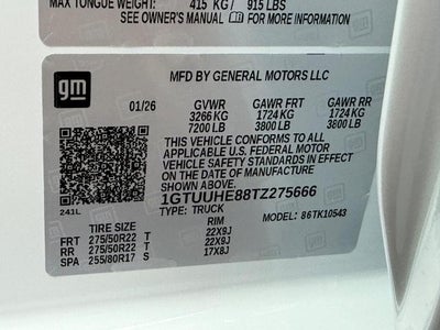 2026 GMC Sierra 1500 Denali Ultimate