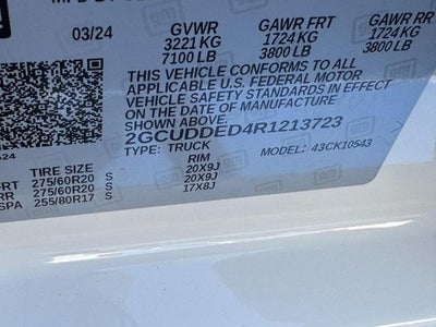 2024 Chevrolet Silverado 1500 LT