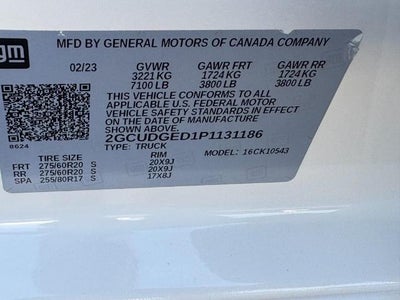2023 Chevrolet Silverado 1500 LTZ