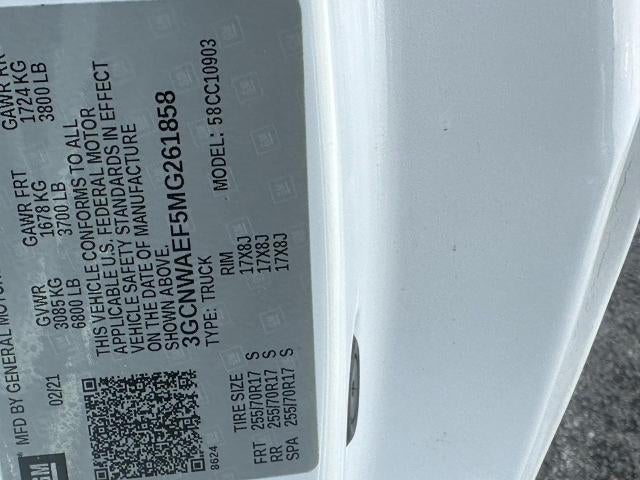 2021 Chevrolet Silverado 1500 WT