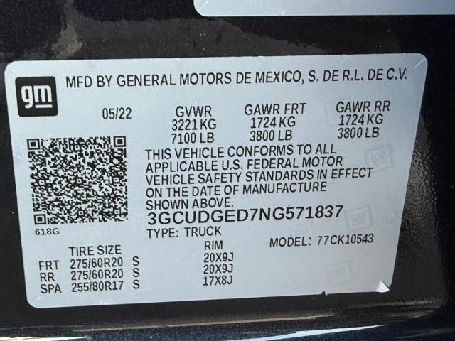 2022 Chevrolet Silverado 1500 LTZ