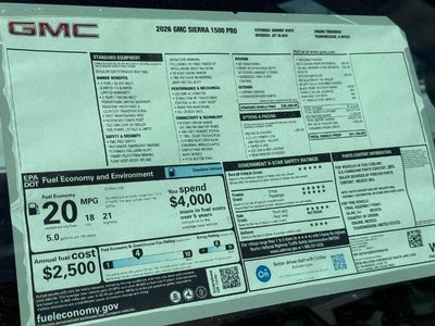 2026 GMC Sierra 1500 Pro