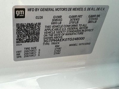 2026 GMC Sierra 1500 Pro