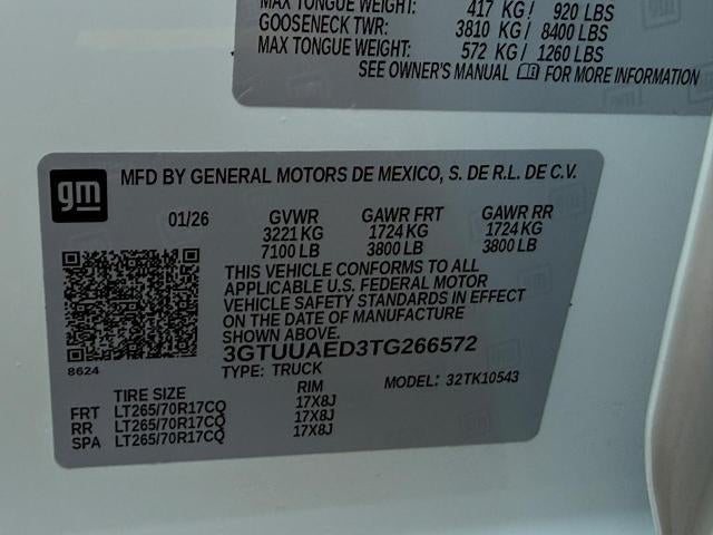 2026 GMC Sierra 1500 Pro