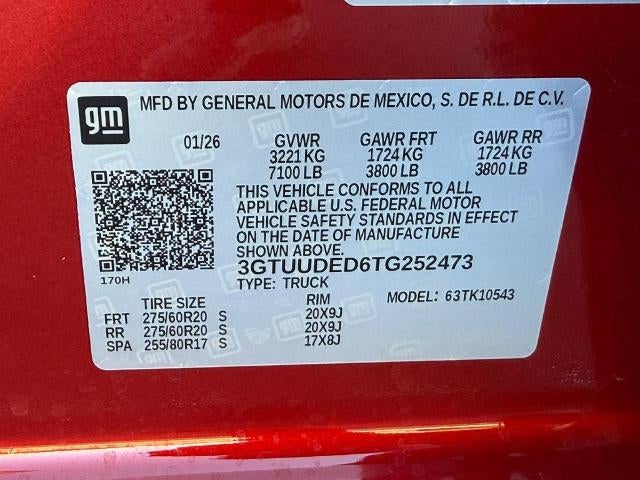 2026 GMC Sierra 1500 SLT