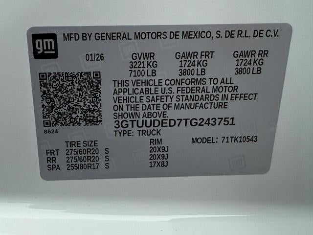 2026 GMC Sierra 1500 SLT