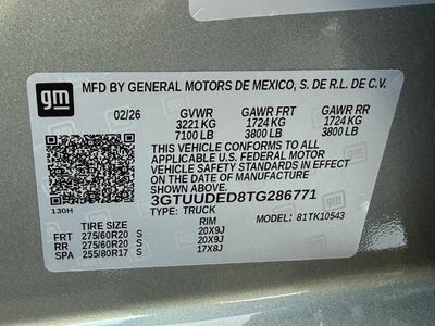 2026 GMC Sierra 1500 SLT