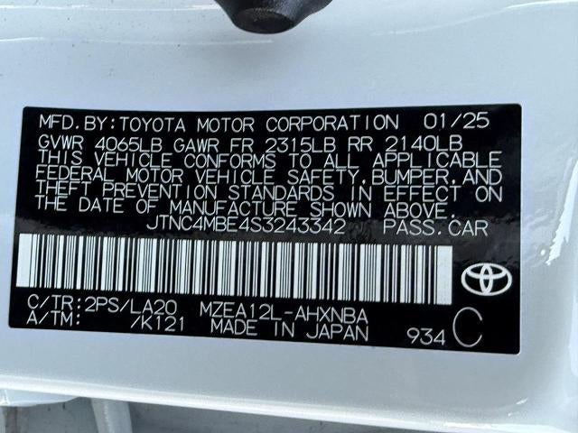 2025 Toyota Corolla Hatchback XSE