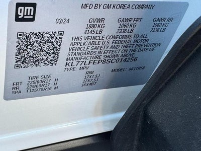 2025 Chevrolet Trax LS