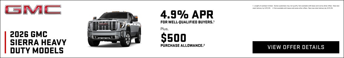 4.9% APR for well-qualified buyers.1

Plus, $500 PURCHASE ALLOWANCE.2